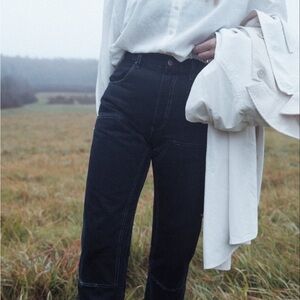 Rudy Jude Black Indigo Utility Jeans - Sz 1